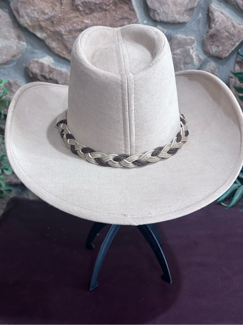 Vintage RESISTOL RANCHMAN cowboy hat - Picture 4 of 7